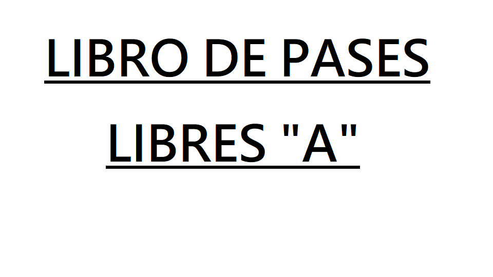 LIBRES A